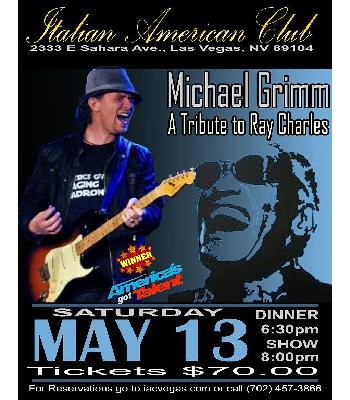 Michael Grimm Sat May 13 Dinner @ 6:30pm $70.00 Image