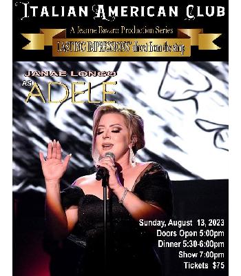 Janae Longo Sun. August 13 Doors Open 5:00pm $75 Image